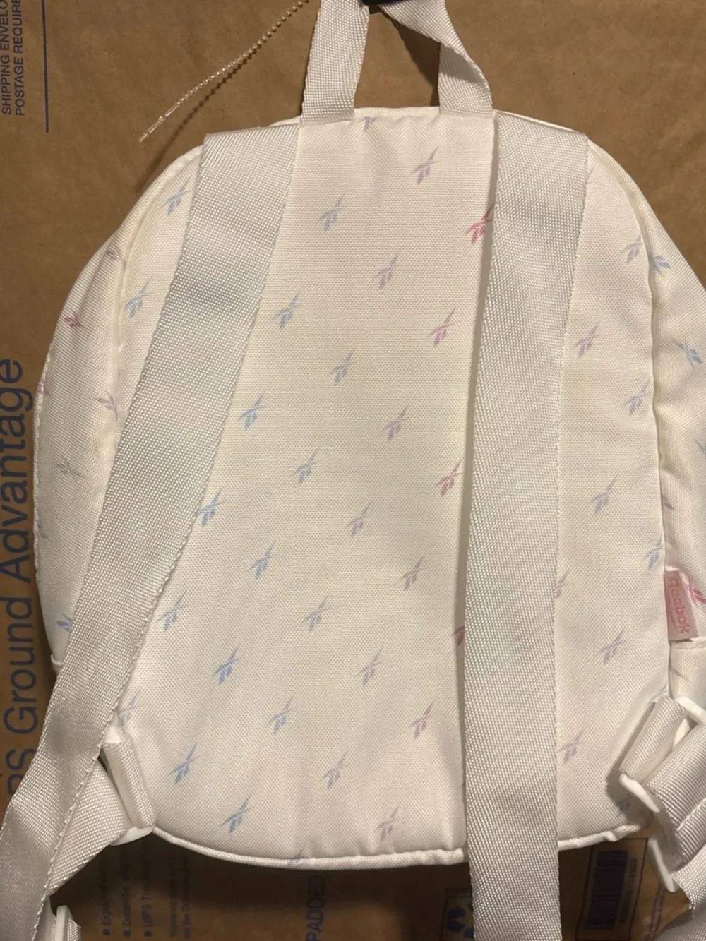 Reebok Mini Backpack with Pastel Logos
